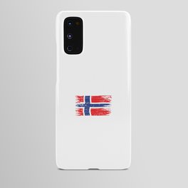 Smöla 2022 - Angel Tour nach Norwegen mit Flagge Android Case