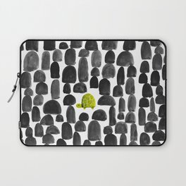 Turtle in Stone Garden Laptop Sleeve