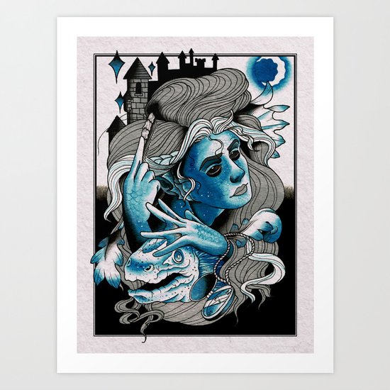 Mermaid Art Print