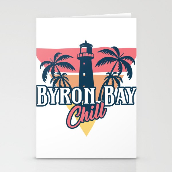 Byron Bay chill Stationery Cards