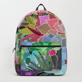 Succulents Paradise Backpack
