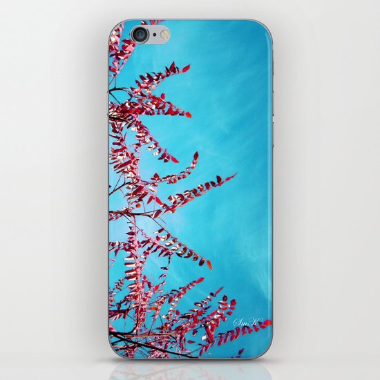 Cyan Sky iPhone & iPod Skin