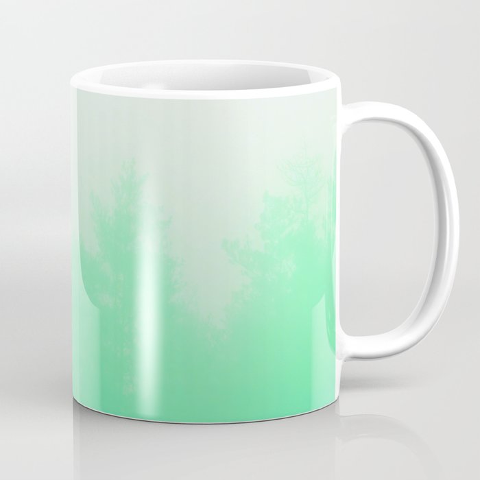 Out of focus - cool green Coffee Mug