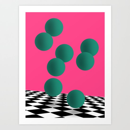 Inclined.v.0.3 Art Print