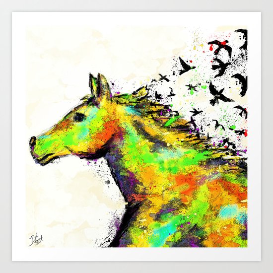 A Horse's Spirit Art Print