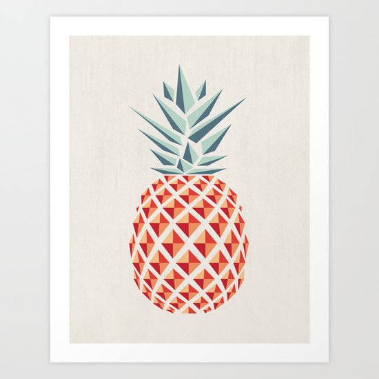 Pineapple Art Print