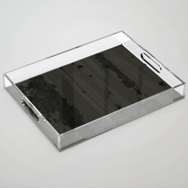 Dark wood Acrylic Tray