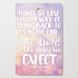 Luna Things (Color) Cutting Board