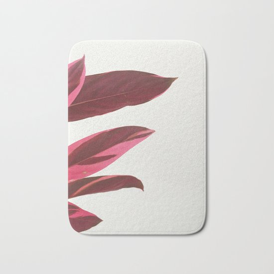 Red Leaves I Bath Mat