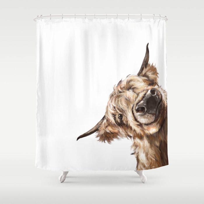 cow shower curtain