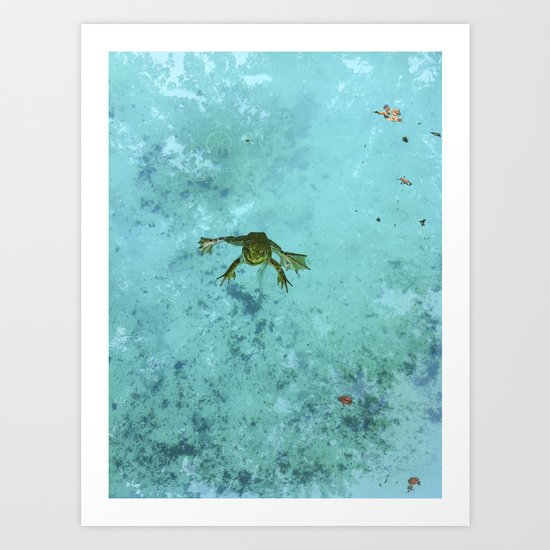 Frog Art Print