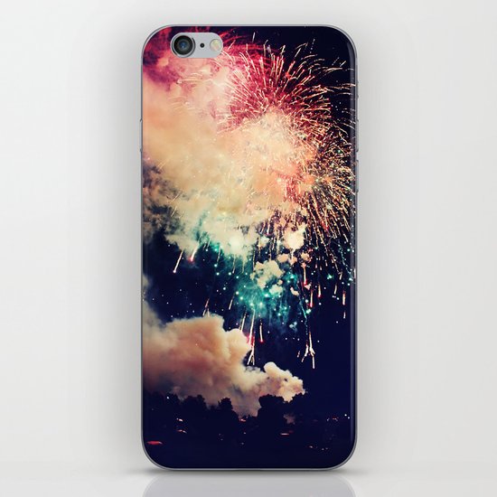 Bursts of light. iPhone & iPod Skin