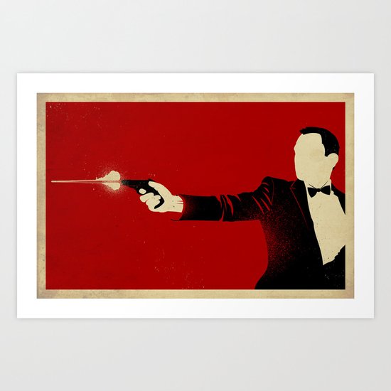 The Double Agent Art Print