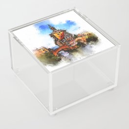 Old Town Hall and flyover in Bamberg Acrylic Box