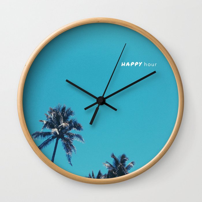 Happy Hour Wall Clock