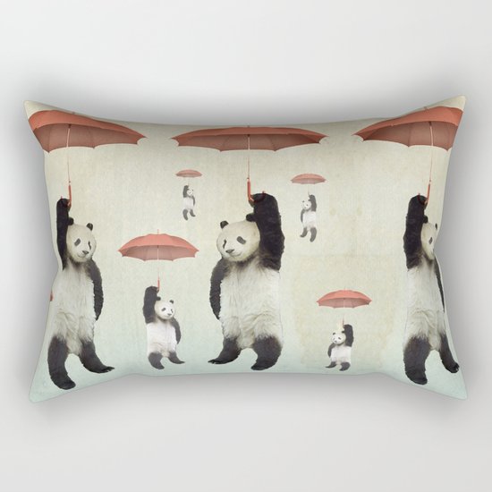 Pandachutes Rectangular Pillow