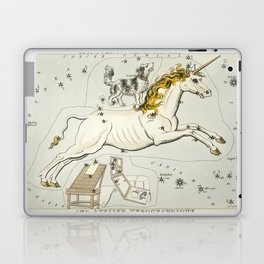 Vintage Astronomy Chart Monoceros, Canis Minor and the Atelier   Laptop Skin