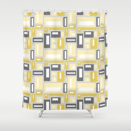 Pale Yellow Shower Curtains Society6