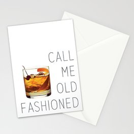 Call Me Old Fashioned Print Stationery Card