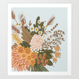 Ikebana #1 Art Print