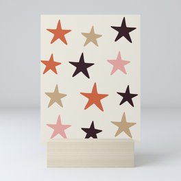 Star Pattern Color Mini Art Print