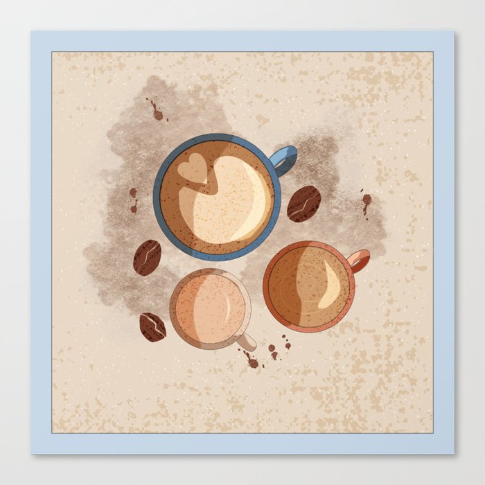 Coffee Time Canvas Print