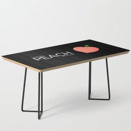 You Have A Peach of My Heart Coffee Table