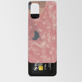 Figurative art - Retro floral dress Android Card Case