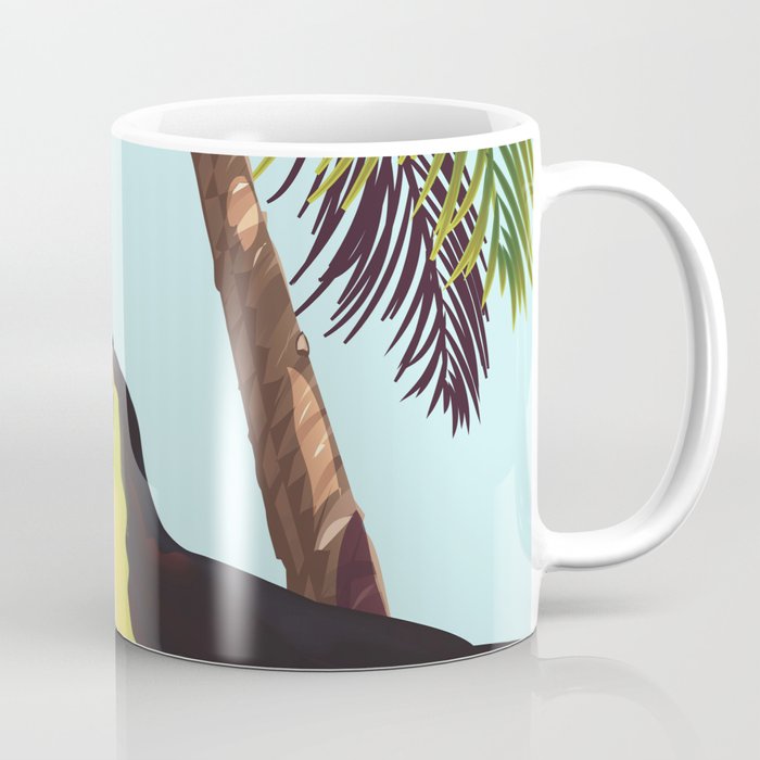 Toucan On The Beach Coffee Mug By Nicholasgreen Society6 Toucan On The Beach Coffee Mug