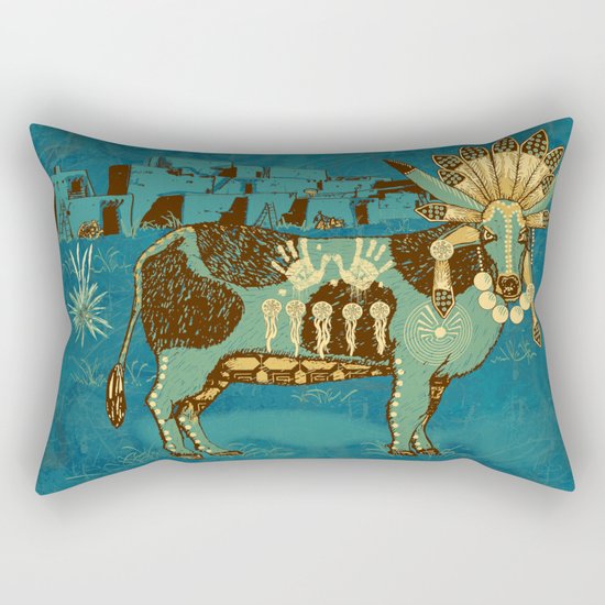 Cowchina Rectangular Pillow