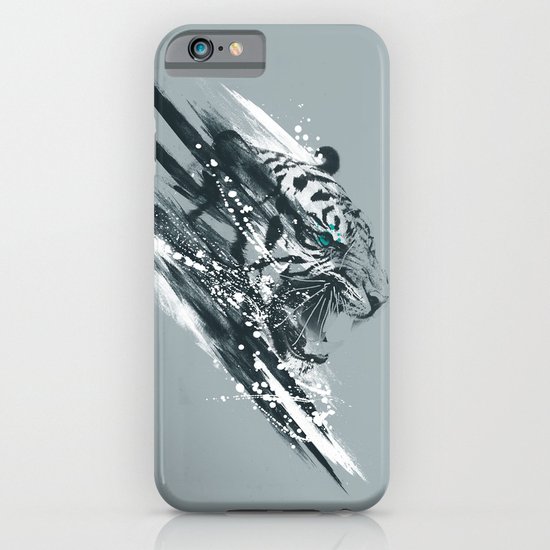 white tigra iPhone & iPod Case
