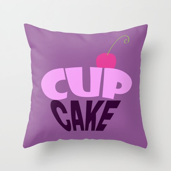 Cupcake Throw Pillow