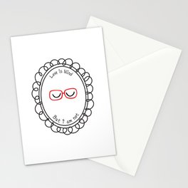 LOVE IS BLIND Stationery Cards