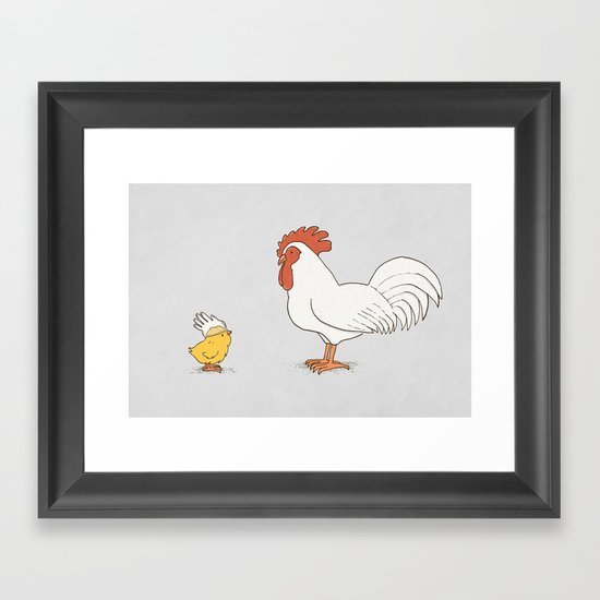I'm Ready Now Framed Art Print