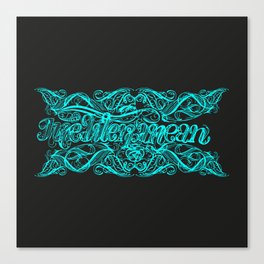 Mediterranean - Calligraphy Canvas Print