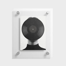 Vinyl record Floating Acrylic Print
