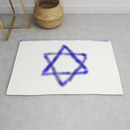 flag of israel with cloudy colors Rug | Jerusalemite, Telaviv, Hebrew, Yiddish, Solomon, Haifa, Israel, Jewish, Eretz, Hasidic 