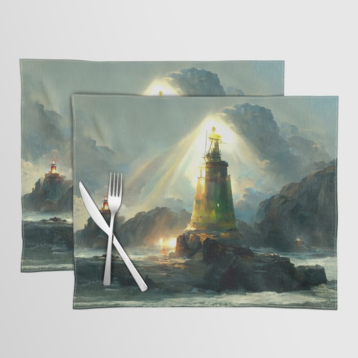 Lighthouse Art - A Ray of Light A Placemat