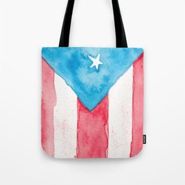 Puerto Rico Watercolour Tote Bag
