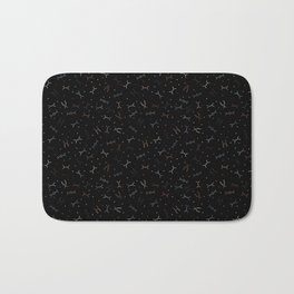 Ditzy Feynman diagrams and Particles on Black Bath Mat | Subatomicparticles, Electron, Geek, Feynmandiagrams, Digital, Nerdy, Graphicdesign, Particles, Feynman, Physics 