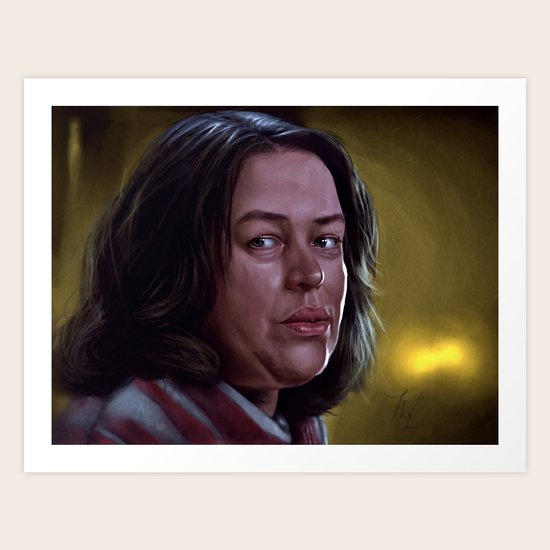 Annie Wilkes - Misery fanart Art Print
