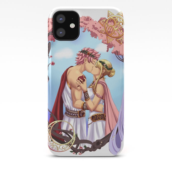 Natsu And Lucy Gods Of Old Iphone Case By Almightyhighelf Society6