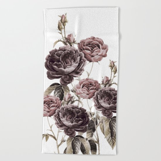 Roses Beach Towel