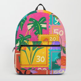 Art Aesthetic Girly Y2K Colorful Flower Market Stamp Design Backpack | Girlydecor, Anthropologie, 2000S, Colorfulbedding, Y2K, Freepeople, Girly, Urbanoutfitters, Cutedorm, Retro 