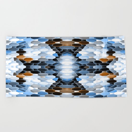 Winter Time Beach Towel