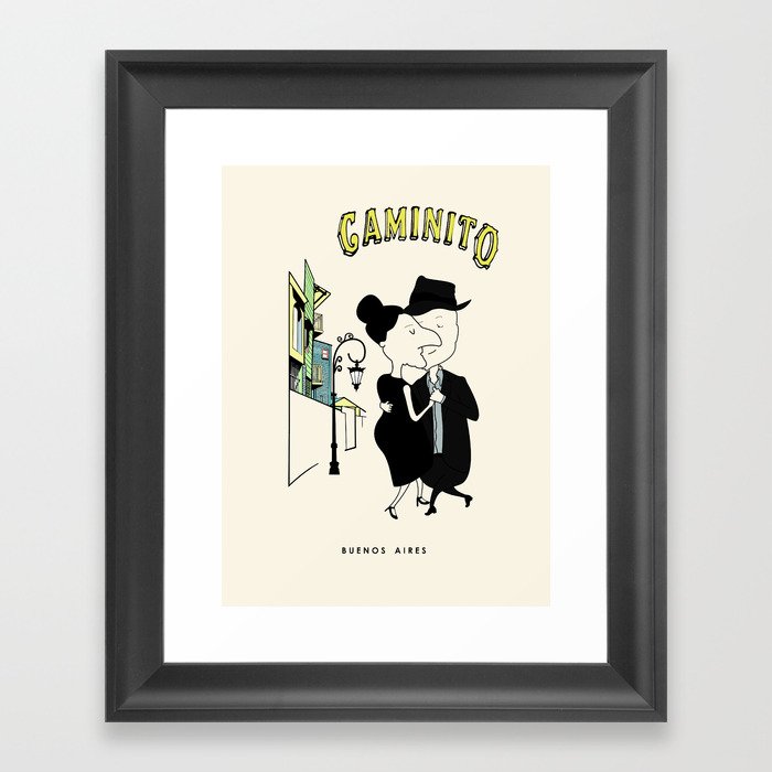 Caminito (Two to Tango) Framed Art Print