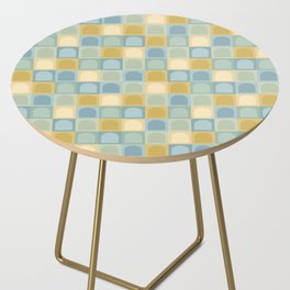 Checkered Arch Pattern VI Side Table