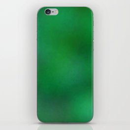 Color gradient and texture 76 green iPhone Skin