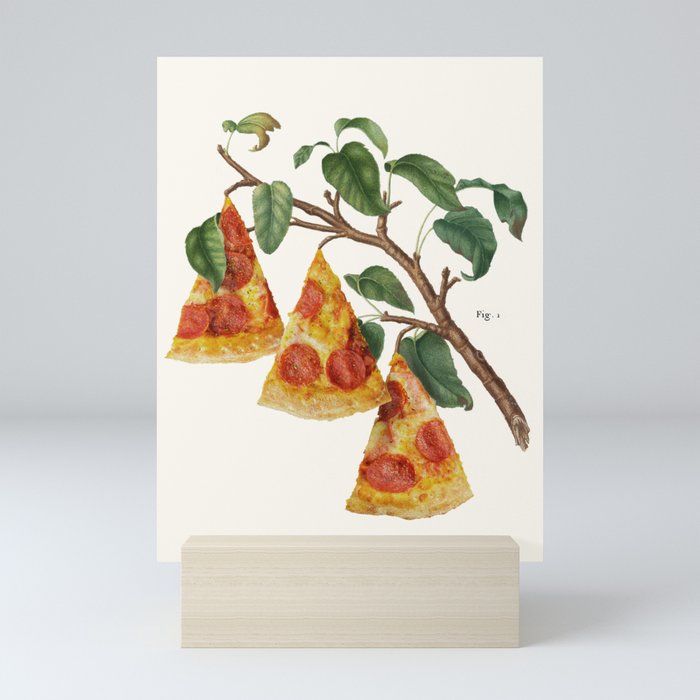 Pizza Plant Mini Art Print