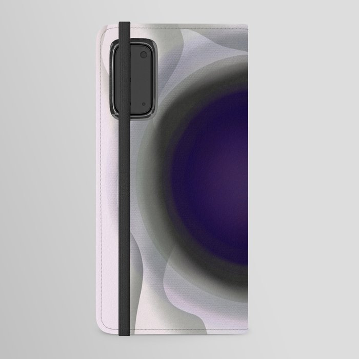 Purple nucleus Android Wallet Case